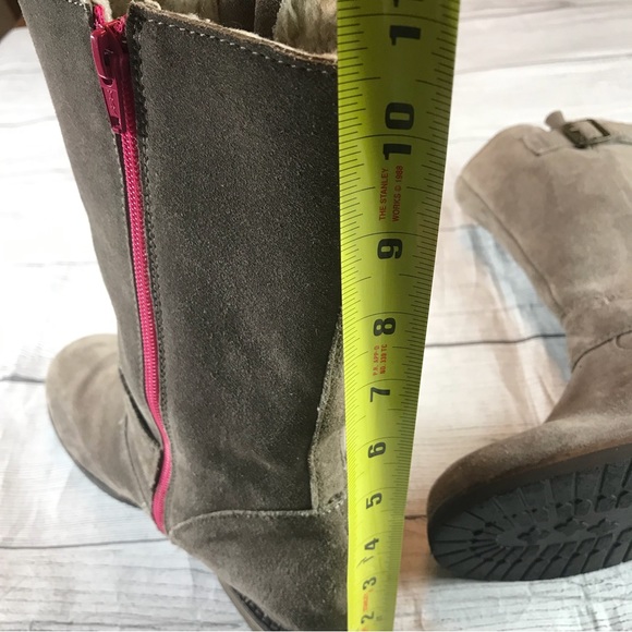 Big Girls Mini Boden Suede Boots Size 4.5 - Picture 14 of 15